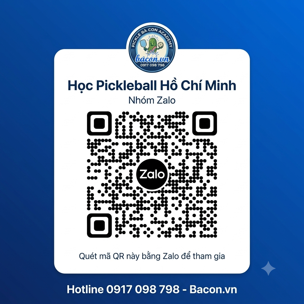 HỌC PICKLEBALL HỒ CHÍ MINH – LỚP HỌC PICKLEBALL TỪ CƠ BẢN ĐẾN NÂNG CAO