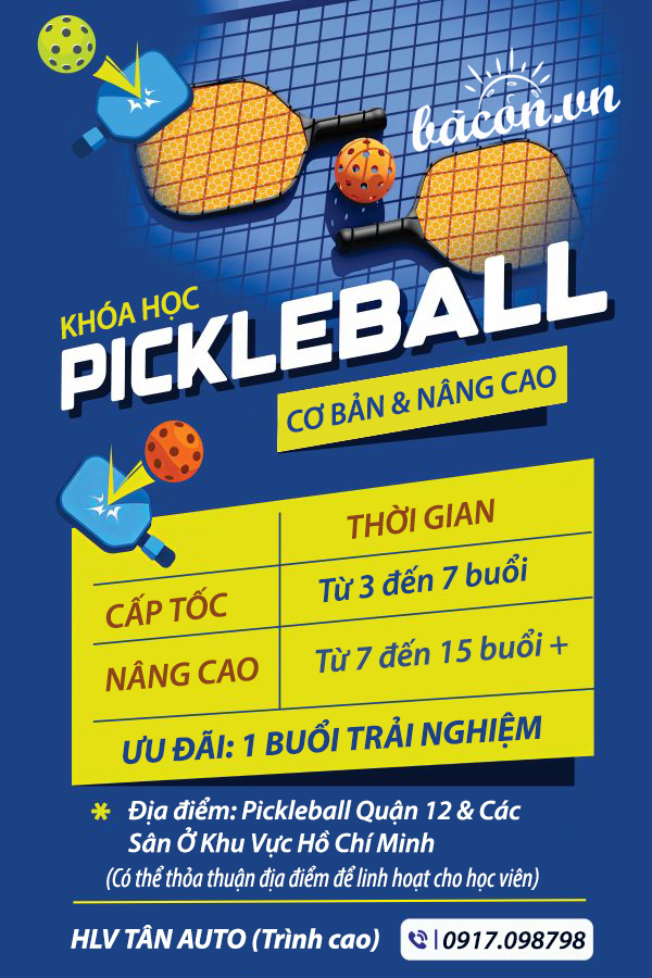 Học Pickleball Quận 12