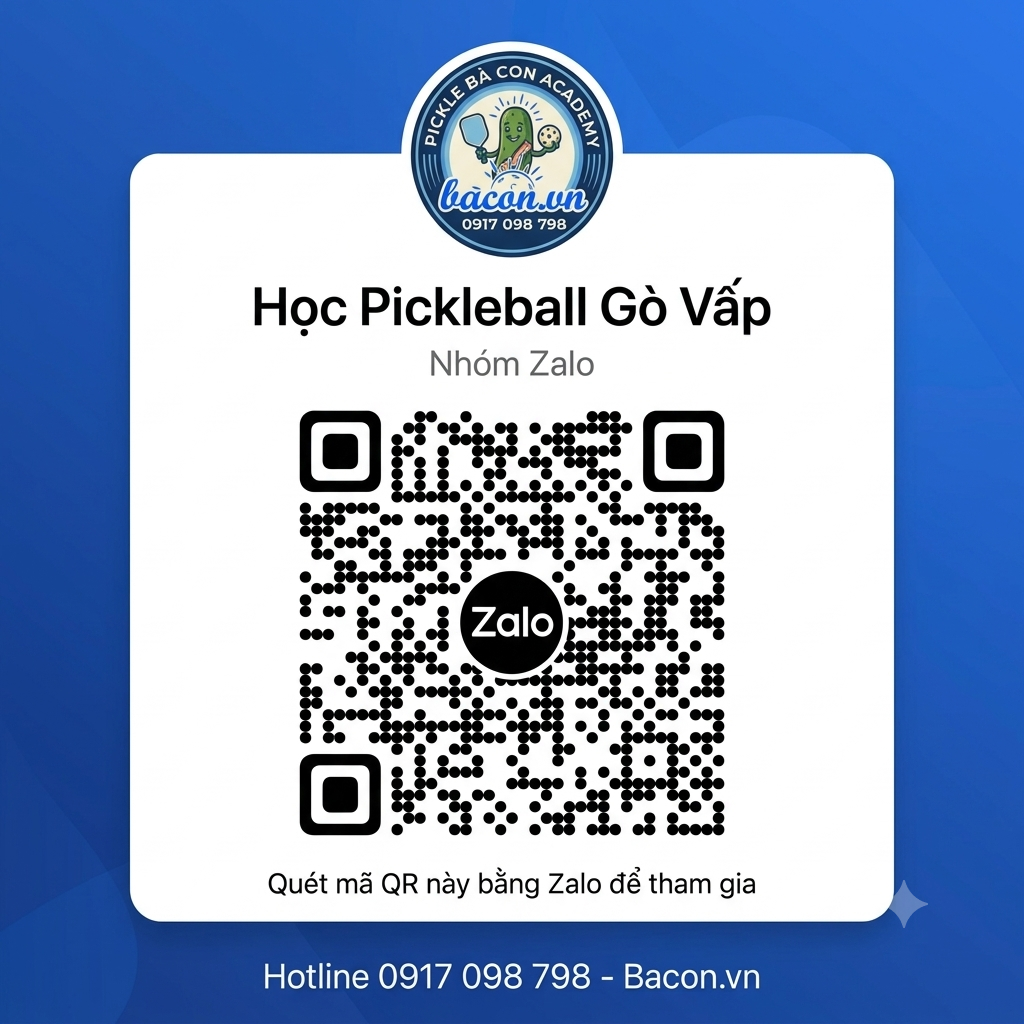 HỌC PICKLEBALL GÒ VẤP – LỚP HỌC PICKLEBALL TỪ CƠ BẢN ĐẾN NÂNG CAO